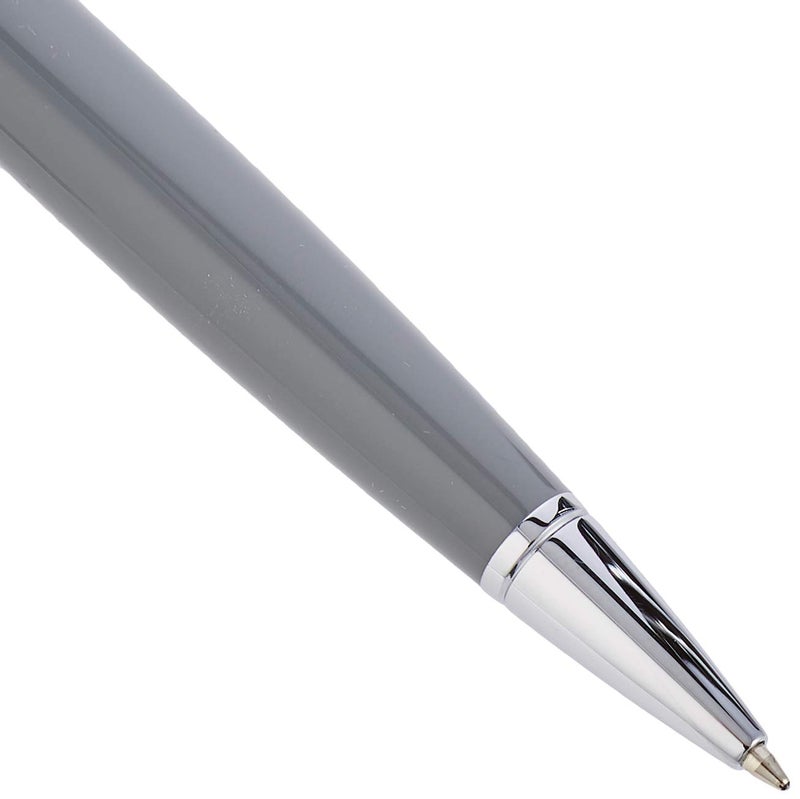 CROSS Bailey Light Polished Resin Refillable Ballpoint Pen, Medium Ballpen, Includes Premium Gift Box - Glossy Grey - Image 2